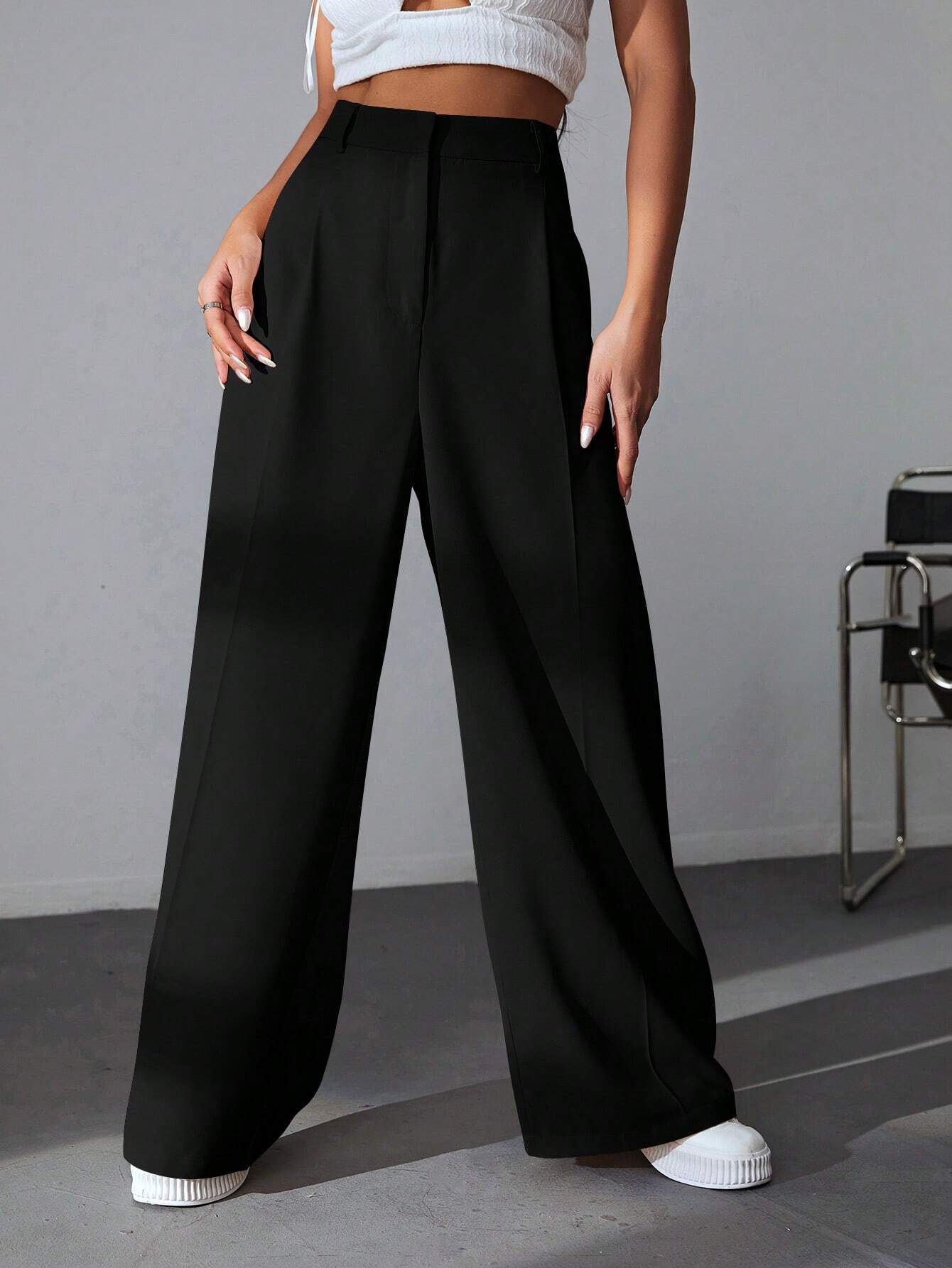 Wide Leg  Pants