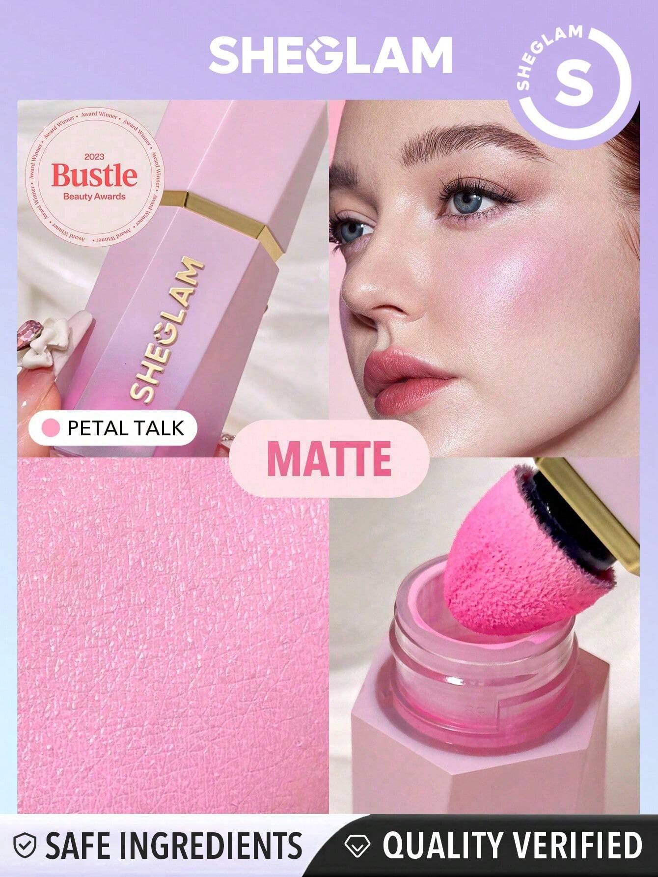 SHEGLAM Liquid Blush-(Petal Talk)