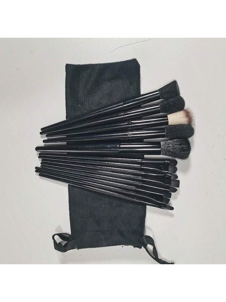 13pcs Black Makeup Brush Set