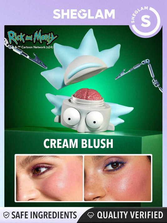 Rick and Morty Cream Blush