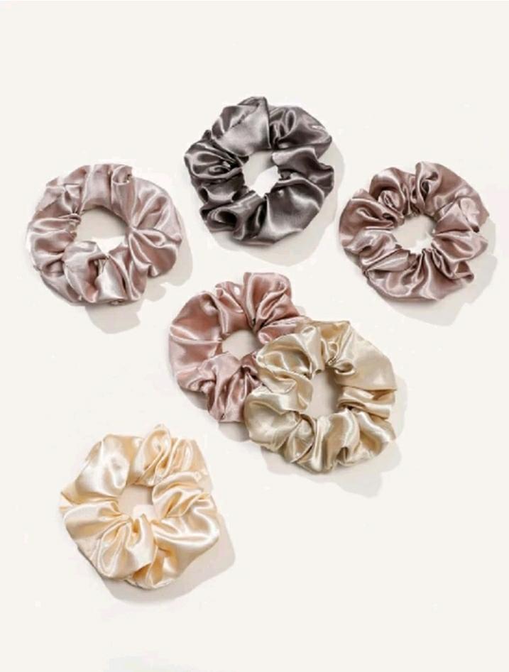 Satin Hair Scrunchies