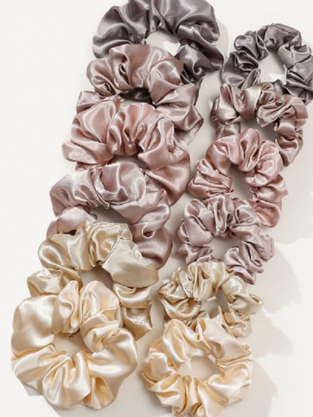 Satin Hair Scrunchies