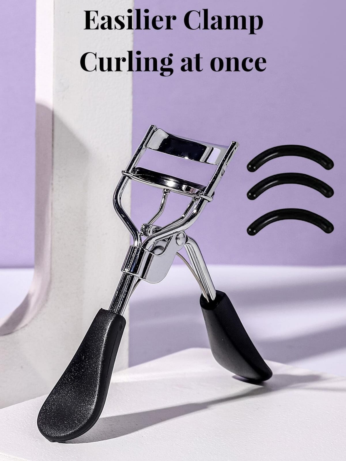 Black Metal Eyelash Curler