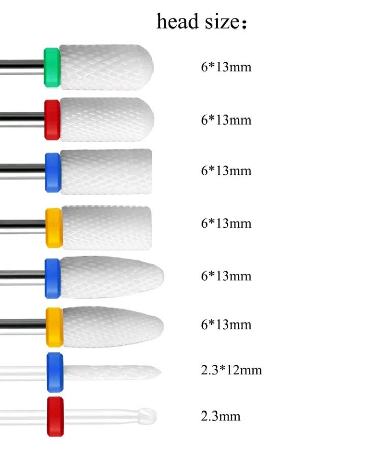 Ceramic Nail Drill Bits