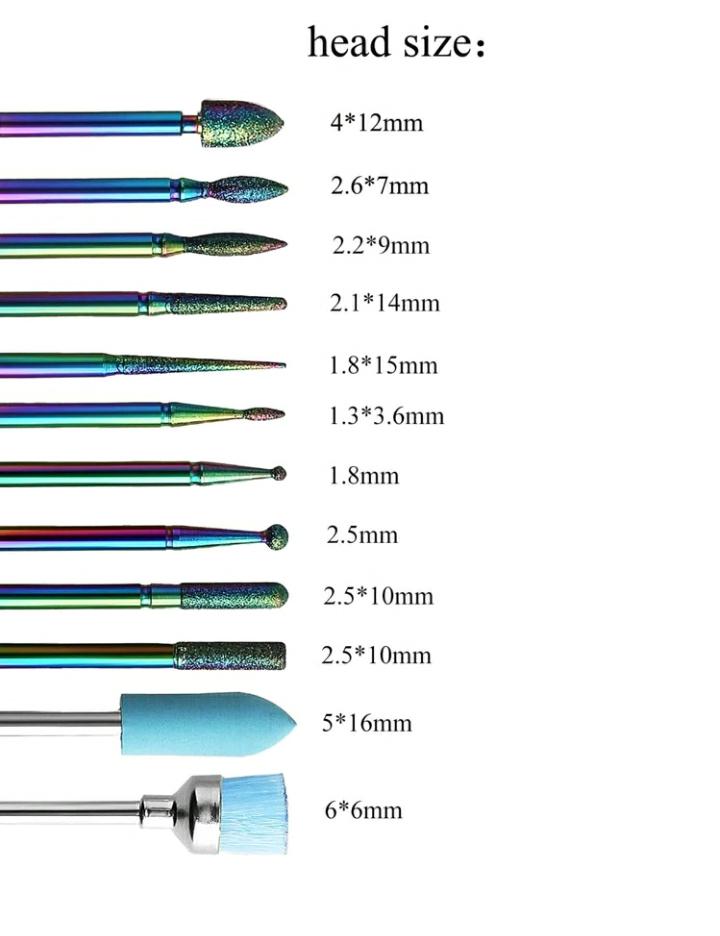 Ceramic Nail Drill Bits