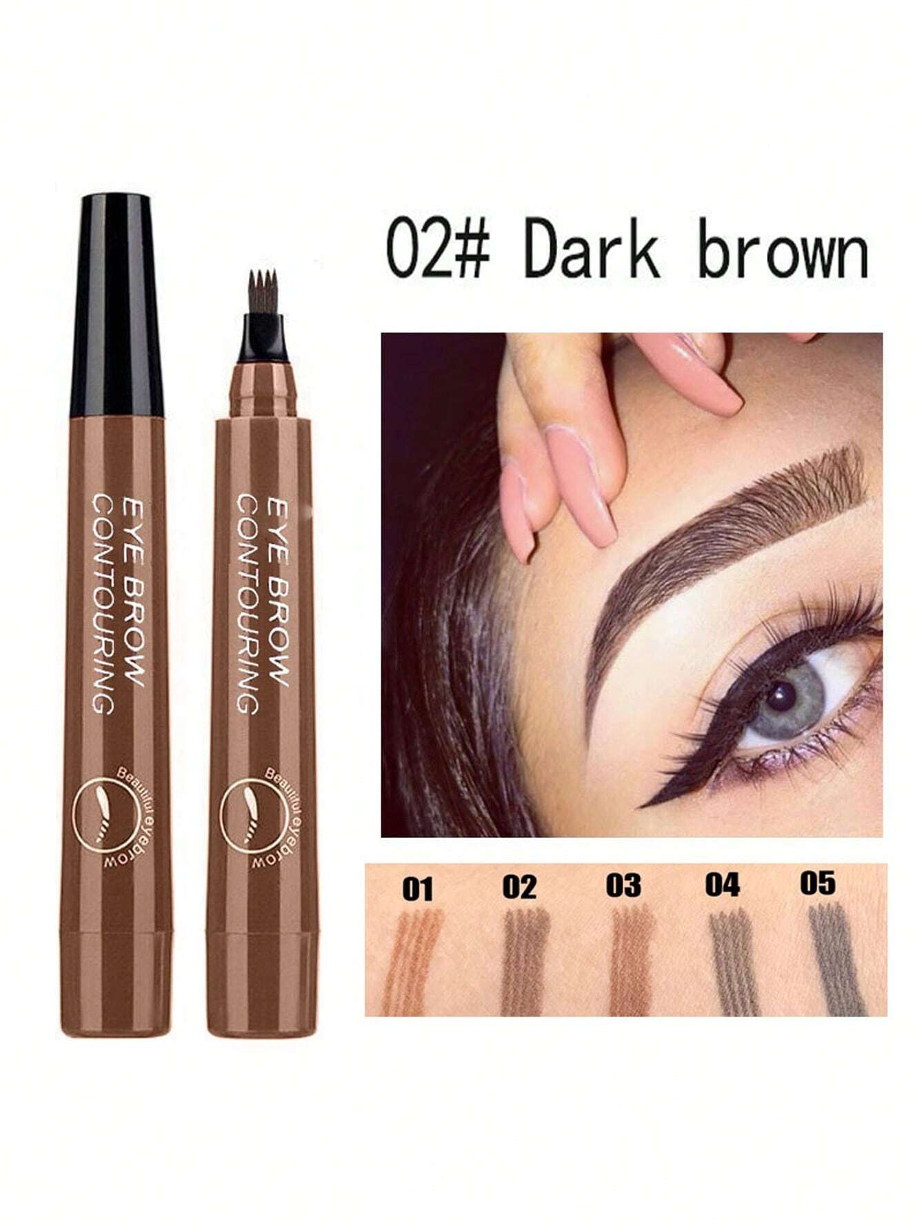 Eyebrow pen (Dark Brown)