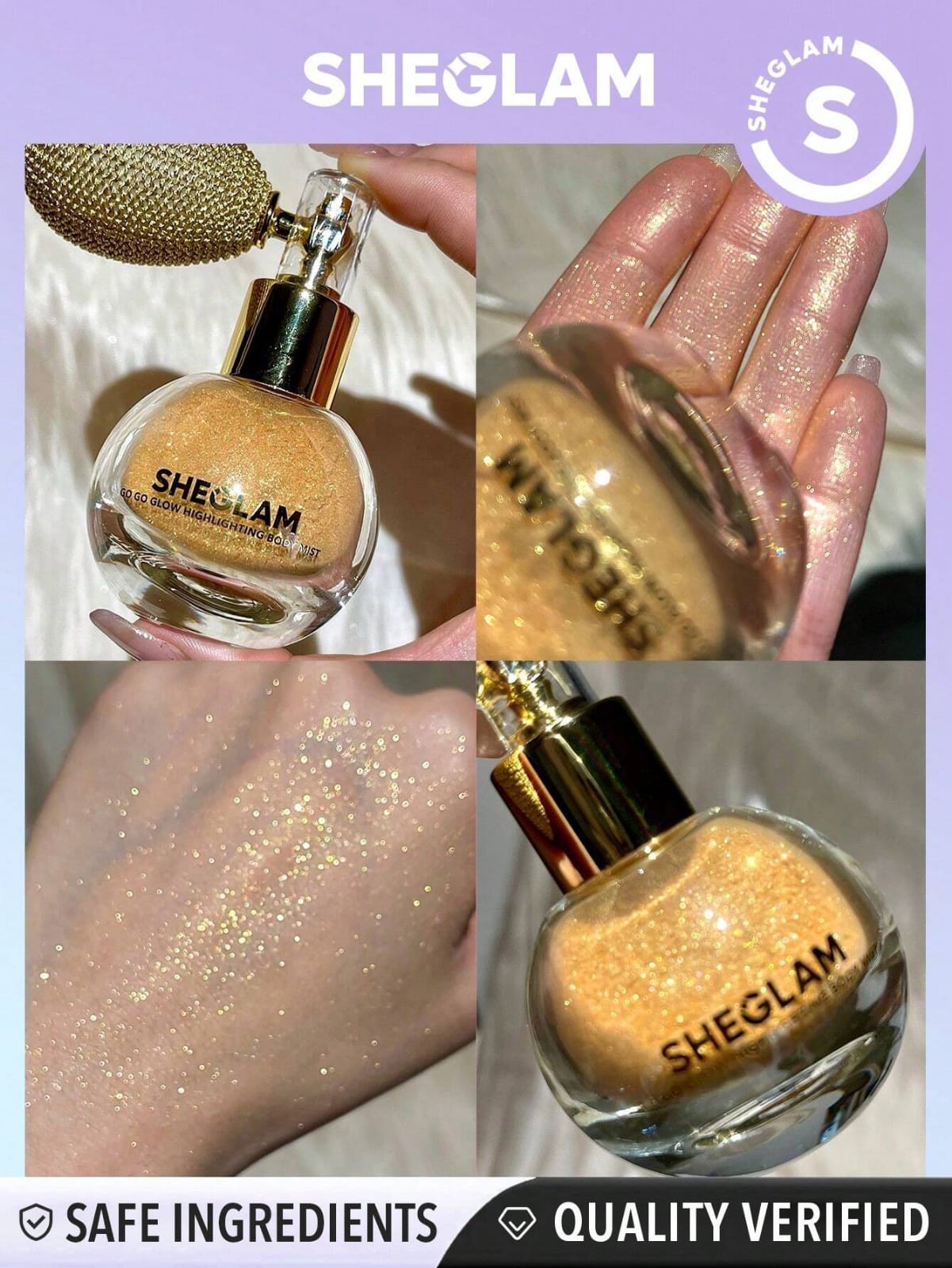 SHEGLAM  Glow Highlighting Body Mist