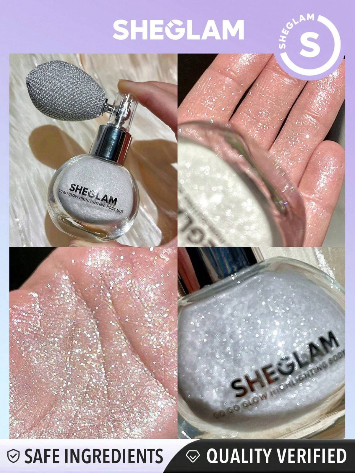 SHEGLAM Glow Highlighting Body Mist