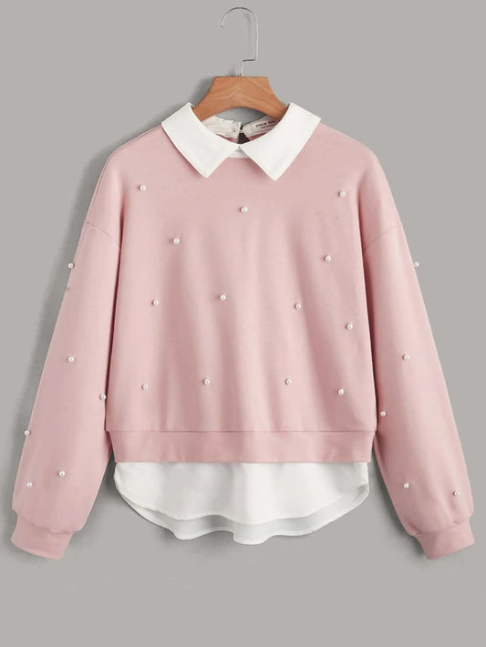 SHEIN Teen Girls Pullover