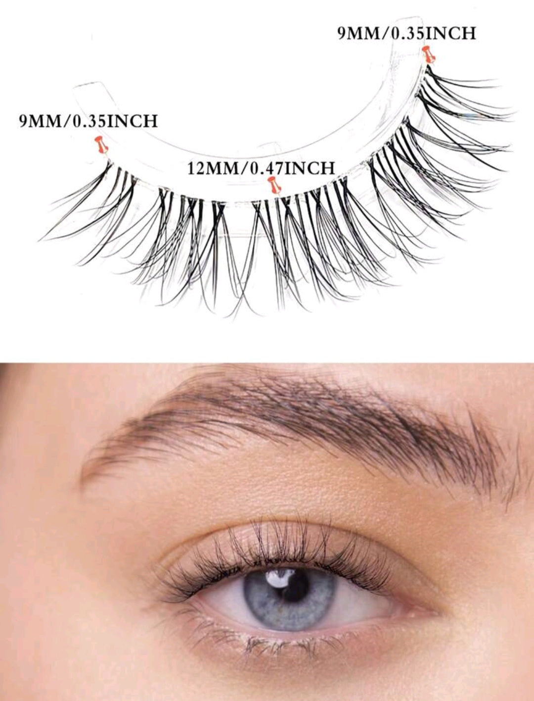 Natural Wispy  Lashes