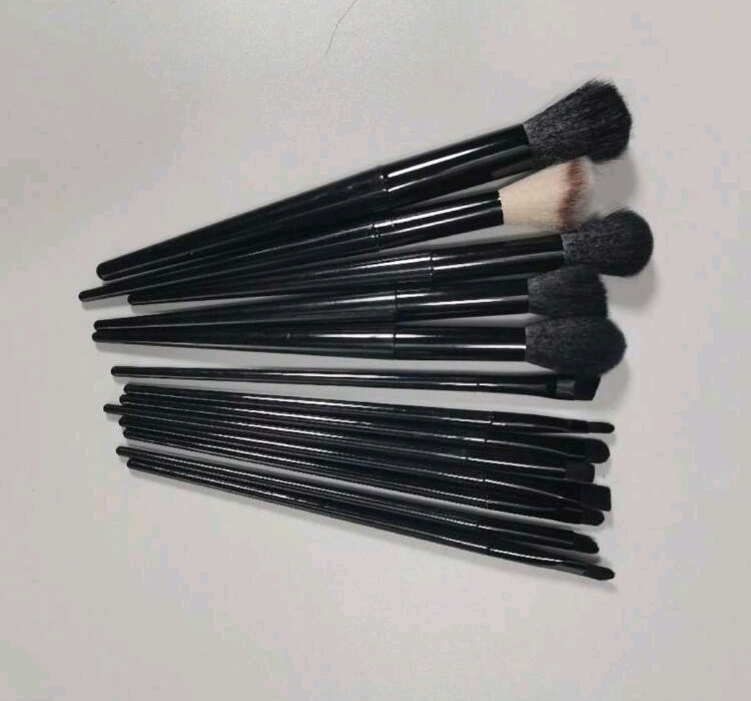 13pcs Black Makeup Brush Set